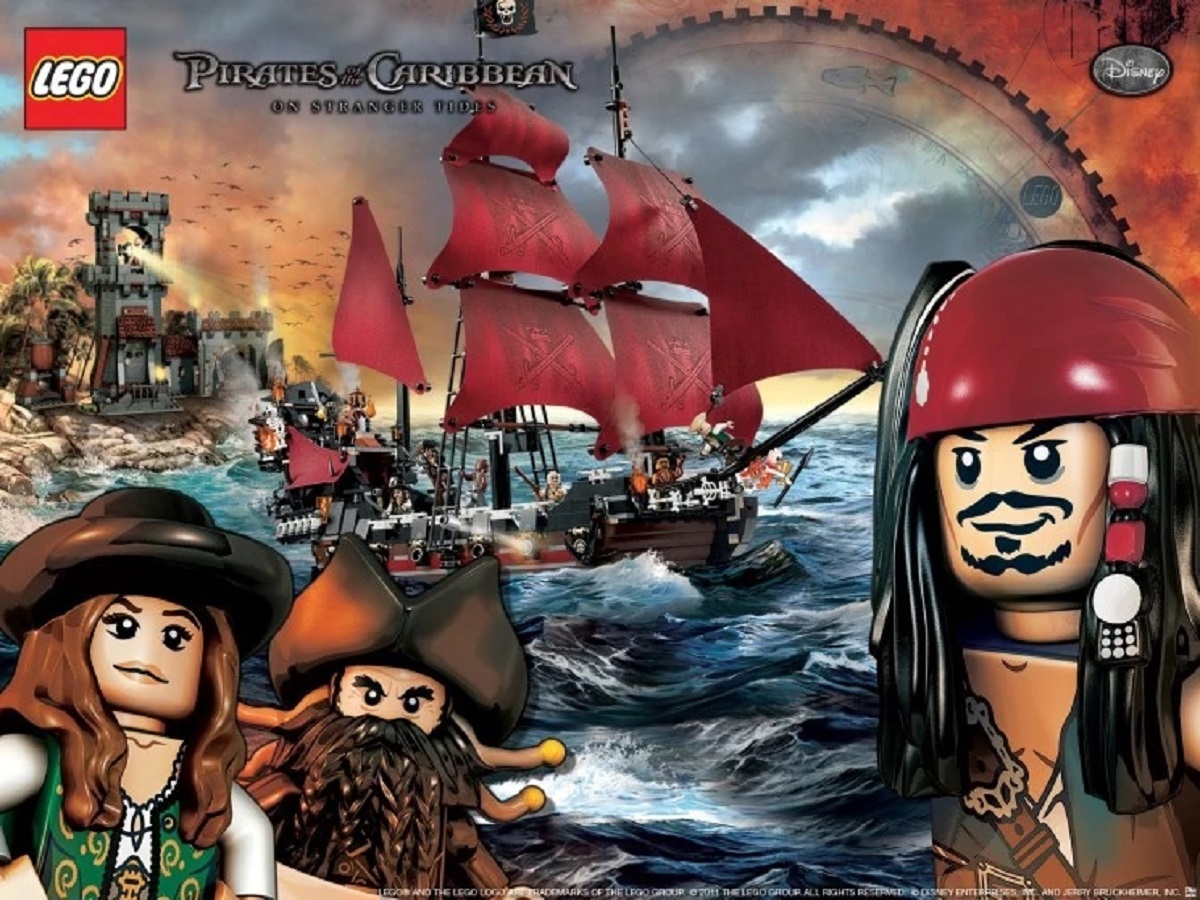 LEGO PIRATAS DAS CARAÍBAS - Queen Anne's Revenge - 4195