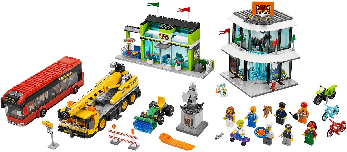LEGO CITY - Praça da cidade - 60026