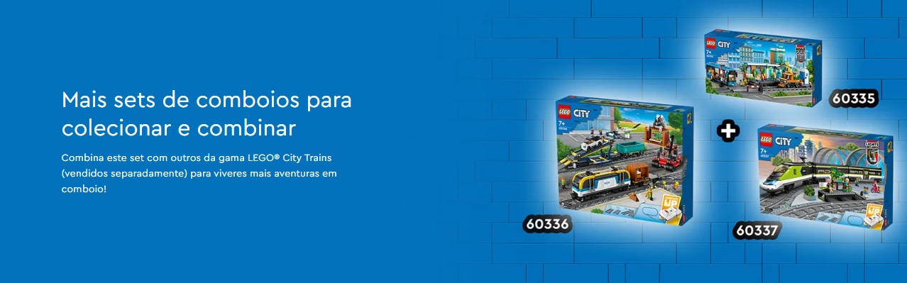 LEGO CITY - Estação de Comboios - 60335
