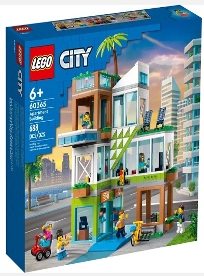 LEGO CITY- Construção de Apartamentos - 60365