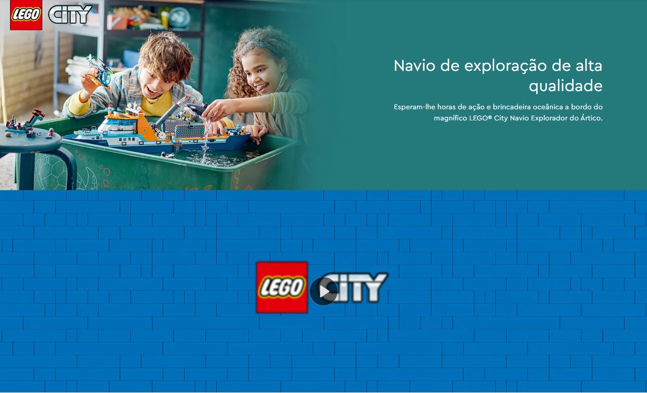 LEGO CITY - Navio Explorador do Ártico - 60368