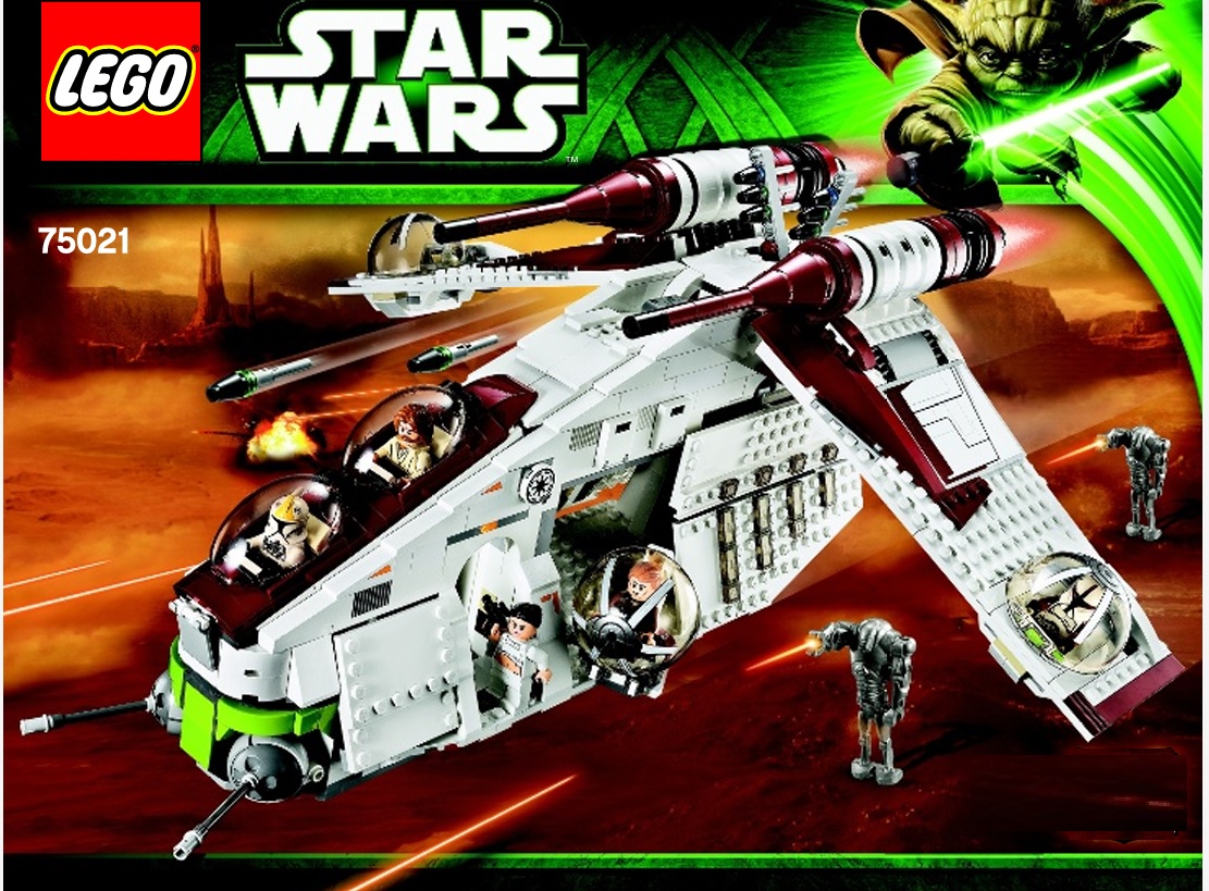 LEGO STAR WARS - Republic Gunship - 75021