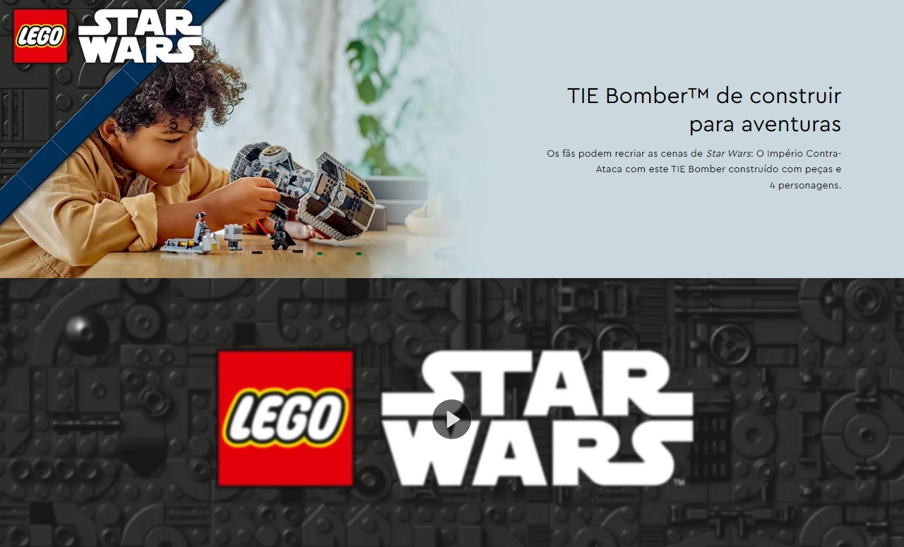 LEGO STAR WARS - Bombardeiro TIE - 75347