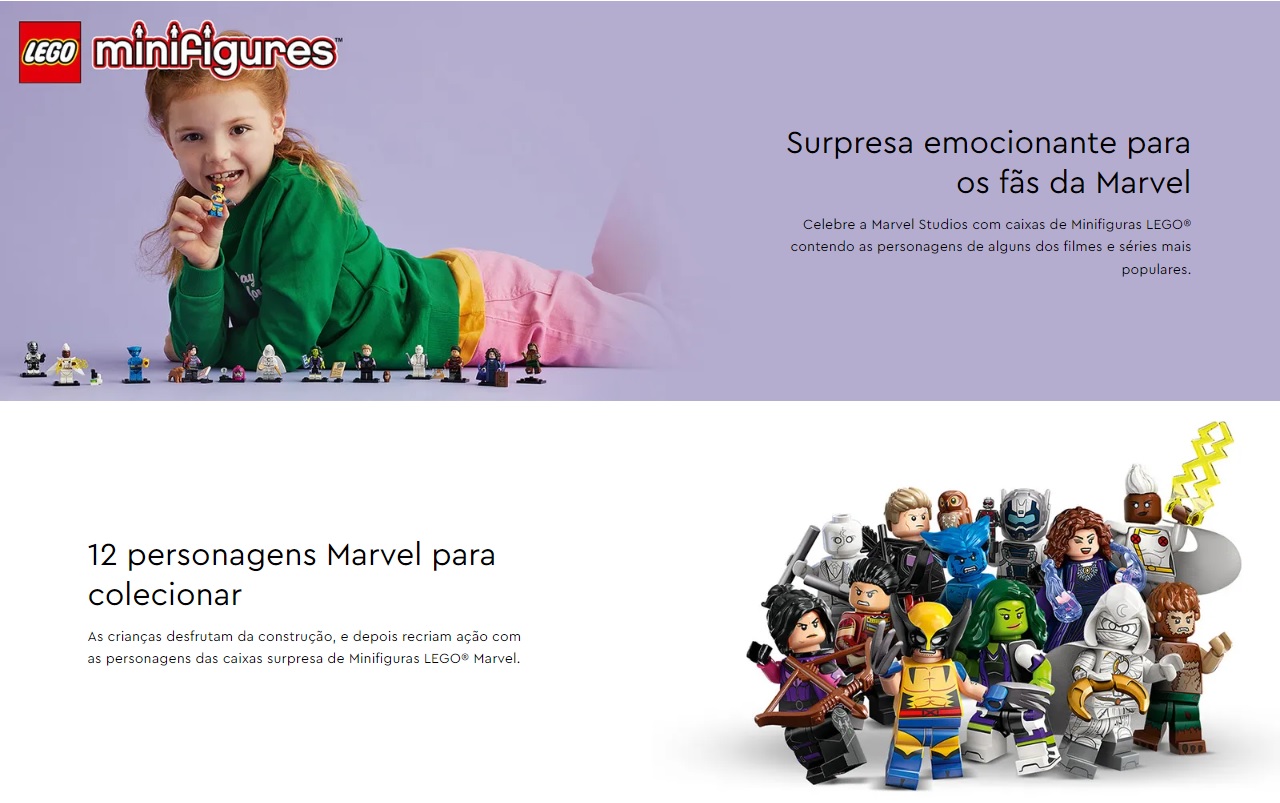 LEGO MINIFIGURAS - Minifiguras LEGO®: Marvel Série 2 - 71039