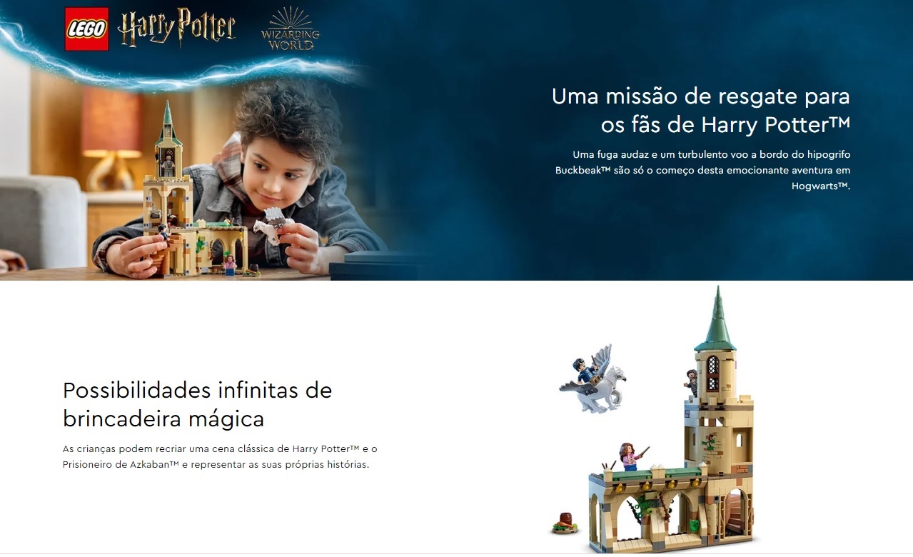 LEGO HARRY POTTER - O Pátio de Hogwarts™: O Resgate de Sirius - 76401