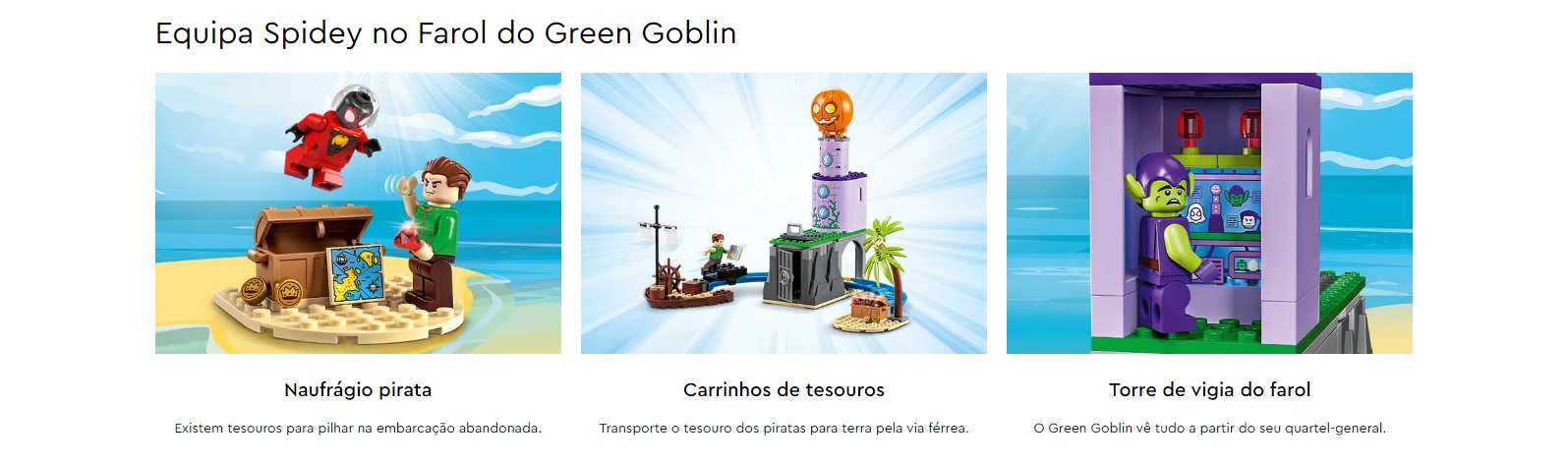 LEGO MARVEL - Equipa Spidey no Farol de Green Goblin - 10790