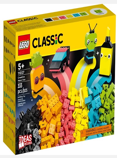 LEGO CLASSIC - Diversão Criativa em Tons Néon - 11027