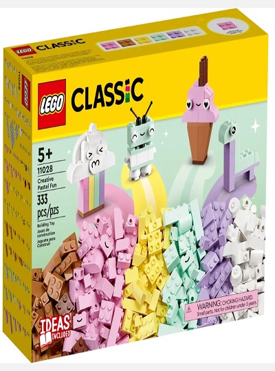 LEGO CLASSIC - Diversão Criativa em Tons Pastel - 11028
