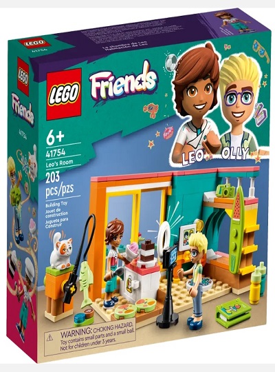 LEGO FRIENDS - Quarto do Leo - 41754