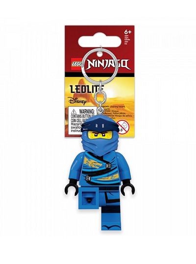 Porta-Chaves LEGO NINJAGO com LED - Jay - 4895028528089