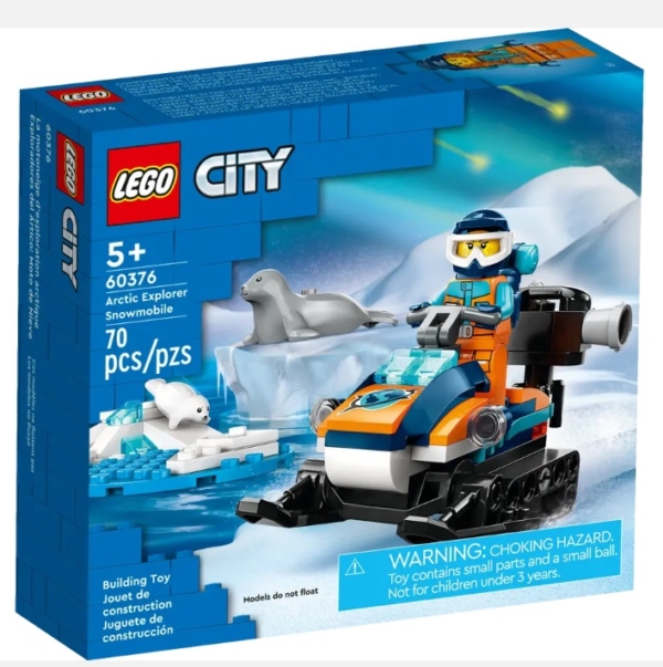 LEGO CITY - Mota de Neve Exploradora do Ártico - 60376