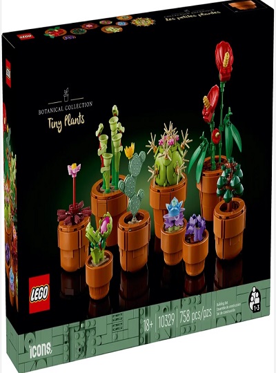 LEGO ICONS - Plantas em Miniatura - 10329