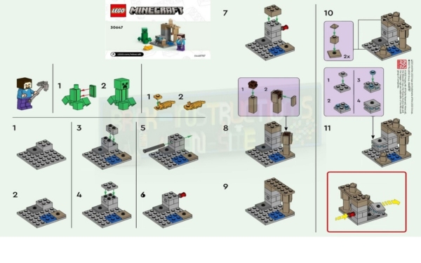 LEGO MINECRAFT - A Caverna Gotejamento - 30647