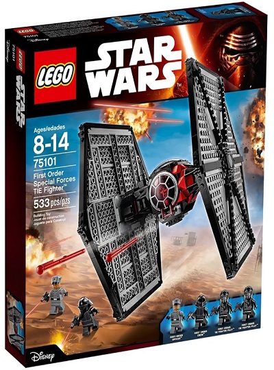 LEGO STAR WARS - TIE Fighter™ das Forças Especiais de Primeira Ordem - 75101