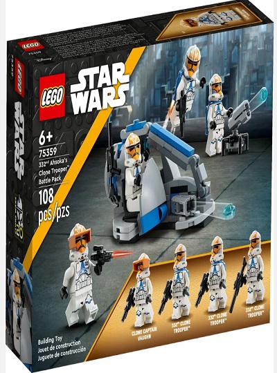 LEGO STAR WARS - Pack de Batalha da 332.ª de Ahsoka’s Clone Trooper™ - 75359