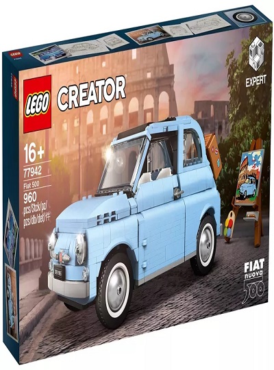 LEGO CREATOR EXPERT - Fiat 500 Azul - 77942