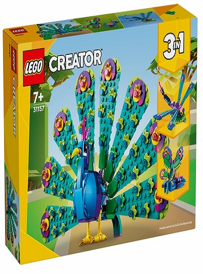 LEGO CREATOR 3 EM 1 - Pavão Exótico - 31157