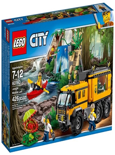LEGO CITY - Laboratório Móvel da Selva - 60160