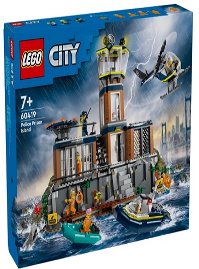 LEGO CITY - Ilha da Prisão da Polícia - 60419