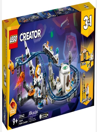 LEGO CREATOR 3 EM 1 - Montanha-Russa do Espaço - 31142
