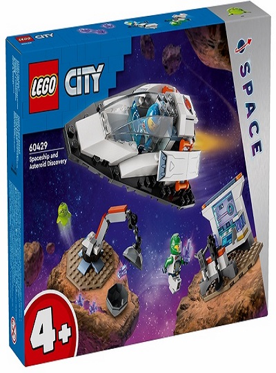 LEGO CITY - Nave Espacial e Descoberta de Asteroide - 60429