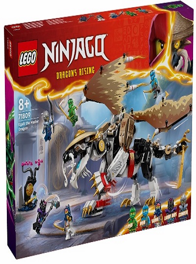 LEGO NINJAGO - Egalt, o Mestre Dragão - 71809