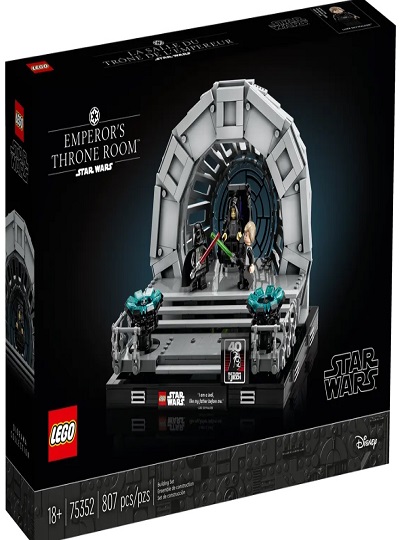 LEGO STAR WARS - Diorama da Sala do Trono do Imperador™ - 75352