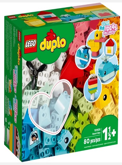 LEGO DUPLO - Caixa Coração - 10909