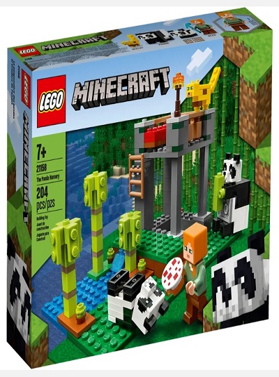 LEGO MINECRAFT - O berçário dos pandas - 21158