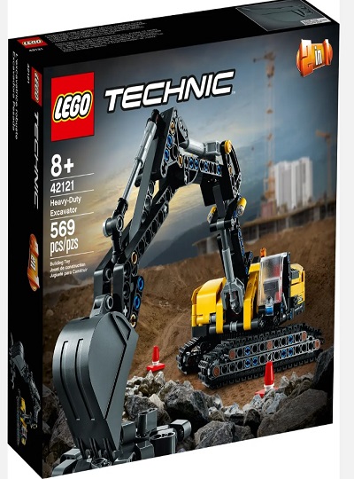 LEGO TECHNIC - Escavadora para Trabalhos Pesados - 42121