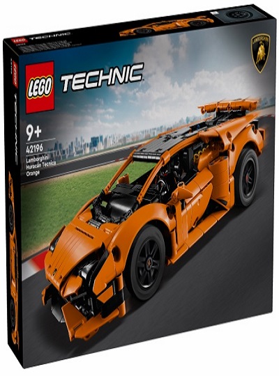 LEGO TECHNIC - Lamborghini Huracán Tecnica Laranja - 42196