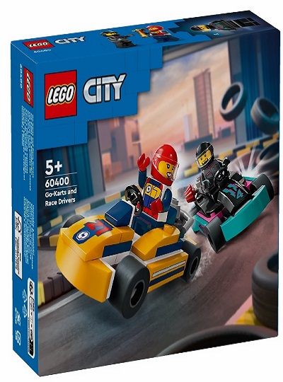 LEGO CITY - Carros de Karting e Pilotos - 60400