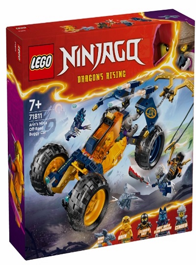 LEGO NINJAGO - Carro Buggy Todo-o-Terreno Ninja do Arin - 71811