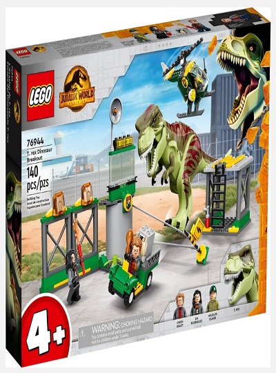LEGO JURASSIC WORLD - Fuga de Dinossauro T. rex - 76944