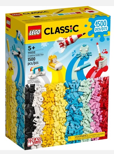 LEGO CLASSIC - Diversão Colorida Criativa - 11032