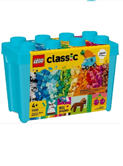 LEGO CLASSIC - Caixa de Peças Criativas Vibrante - 11038
