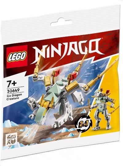 LEGO NINJAGO - Criatura Dragão de Gelo - 30649