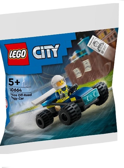 LEGO CITY - Carro Buggy todo-o-terreno da polícia - 30664
