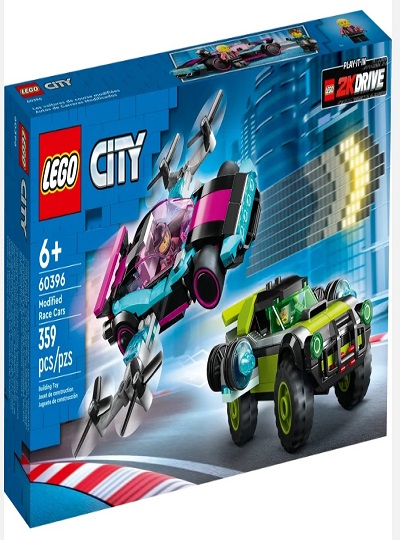 LEGO CITY - Carros de Corrida Modificados - 60396